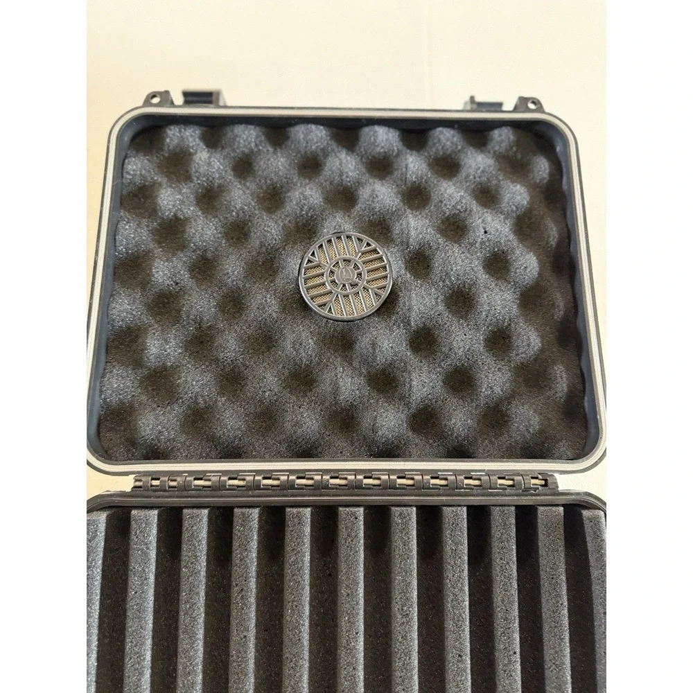 HERF-A-DOR by Humi-Care Travel Cigar Humidor Case - Black